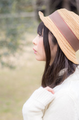 自分が好きな横顔