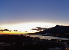 第四千二百一作　「胸に焼きつく　宇曾利山影　むつの海」　青森県むつ