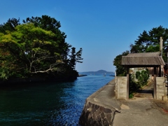 第千二百四十五作　　「海へ流るる　迷ひつつ　まごうことなく」　山口県萩