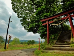 第七百五十二作　　「ちようど鳥居が　ここでおべんたうを」　青森県階上　