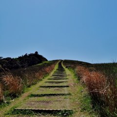 第千七百五十五作　　「峠越へて　汐風だつた」　長崎県川内峠