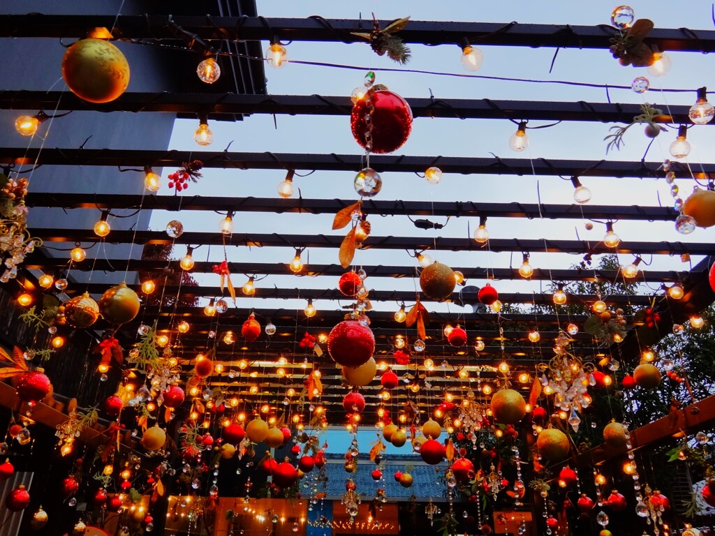 第四千百八十五作　「街を歩けば　人なみに　聖夜の灯」　滋賀県長浜