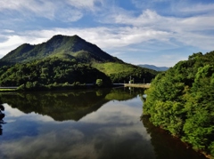 第七百八十九作　「うどん　ため池　いま一つは山がまるいと書き足して」香川県坂出　