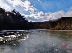 第三千百二十五作　「解けて凍れて　凍れて解けて　池の水」　福島県南相馬