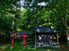 第三千九百七十作　「澄み切つて　朝まだ早い　お社詣」　福井県大野