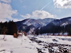第四千二百五作　「雪のまばゆさが　それでもうれしい」　福井県和泉