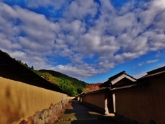 第二千六百九十三作　「振り仰げば　幾百年の　雲の流れを」　福井県一乗谷