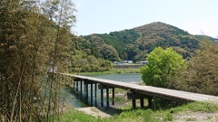 第千七百四十九作   「水を渡つて たけのこ売りに」    高知県勝賀瀬