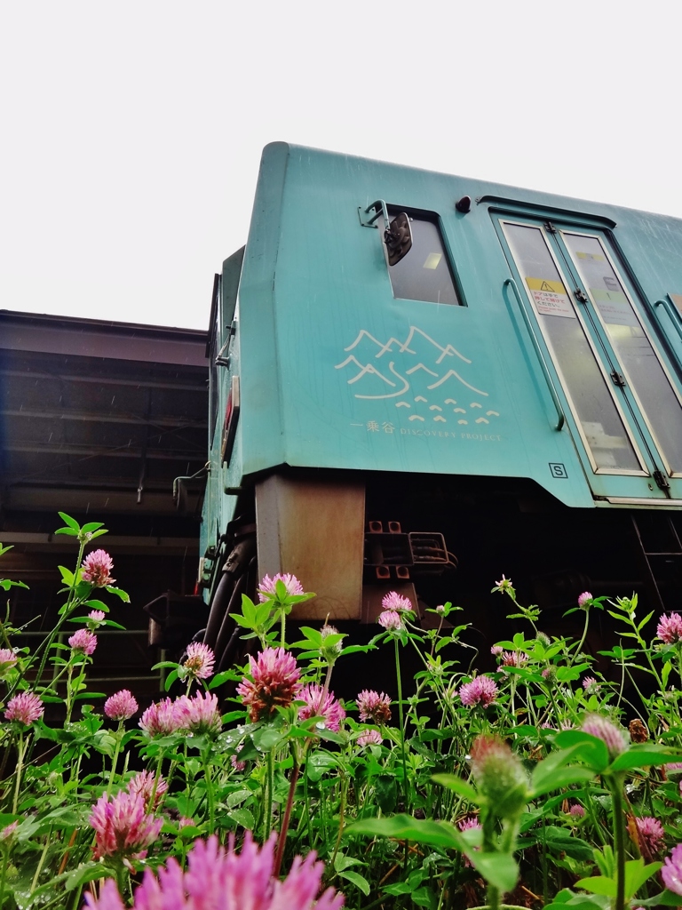 第千八百十五作　　「雨を分けて　ひつそり　終着の駅とおさまる」　福井県和泉