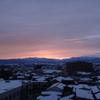 第九百二十作　　「けふは晴れそな　雪の降るまち」　山形県鶴岡