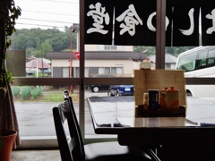 第八百二十一作　　「ずぶ濡れて　らあめんの　湯気に落ち着く」　福島県郡山　