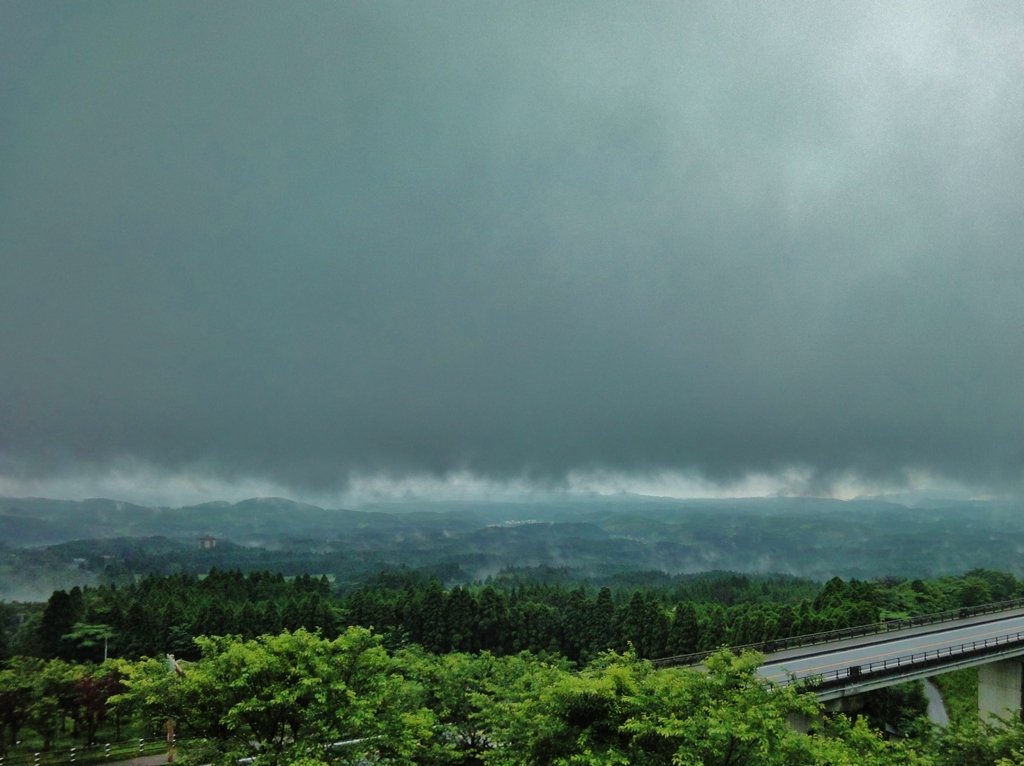 第二千五百三十二作　「雨を嗅ぐ」　鹿児島県霧島