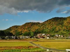 第千六百九作　　「さびしさは　秋も終はりの　一本道」　広島県沼田