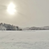 第三千百三十九作　「陽のすこし　温う感じる　雪田の面」　宮城県色麻
