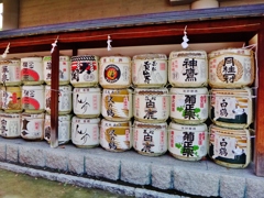 第四千二百十一作　「灘五郷　新酒奉納　こころ新たに」　兵庫県神戸