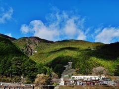 第千二百六十二作　　「雲影のよさは　山の美しさ」　静岡県瀬尻　