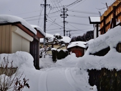 第二千七百八十作　「どかりと雪が　腰落ち着けて　春を待ち」　長野県中野