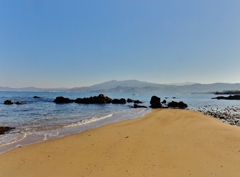 第四千二百九作　「朝風を　いただきに　浜へ」　愛媛県勝岡