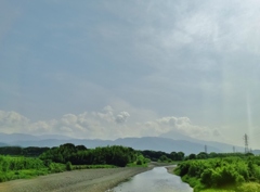 第二千二百四十四作　「姉川の　水の清さを　裸足でわたり」　滋賀県長浜　