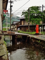 第三千九百八十五作　「雨の滲んだ　便りを出す」　福井県和泉