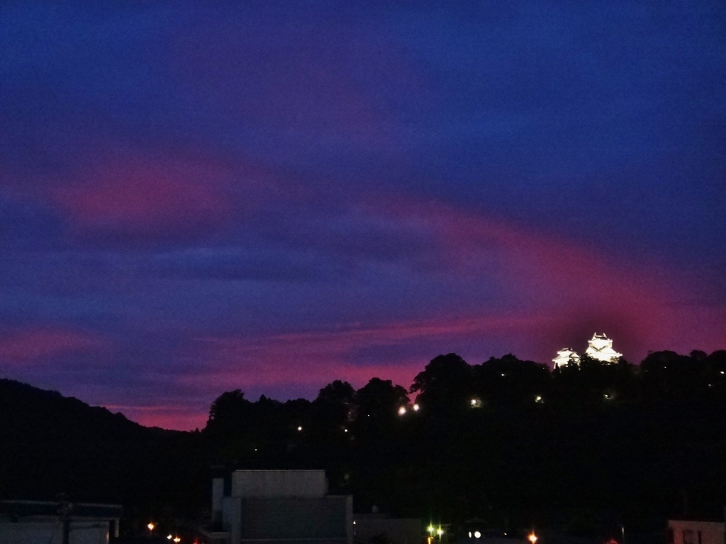 第四千十五作　「夕涼み　空見あぐるや　七夕か」　福井県大野