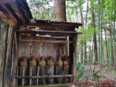 第六百三十八作　　「荒れ寺となり　地蔵様の苔生すほど」　石川県七尾