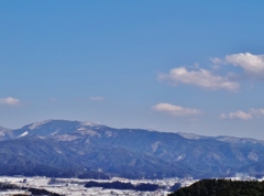 第二千四百二十六作　「奥美濃の　雪を残して　去る」　岐阜県白鳥