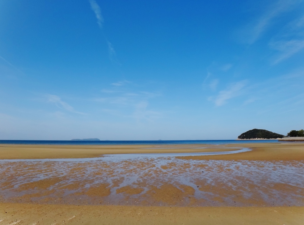 第三千百五十九作　「沖を眺めて　翁ぽつりと　春の汐」　徳島県日和佐