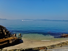 第千四百九十九作　　「真砂さらさら　寄せてはかえし」　愛媛県北条鹿島