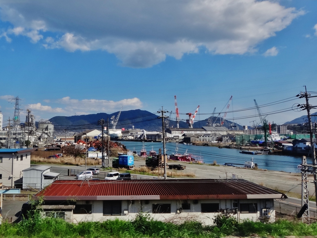 第二千四百三十九作　「ふたたび海峡を　春風と共に」　山口県下関
