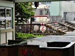 第千九十一作　　「雨の日の　汽車が　ひつそり」　富山県黒部