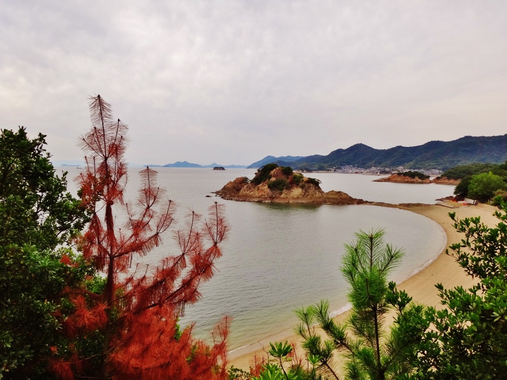 第四千八十七作　「秋汐おだやかな　ここにおちつく」　広島県鞆