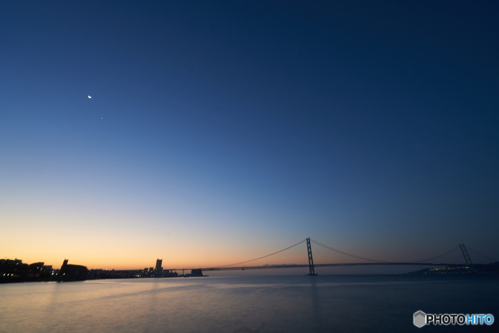 明石海峡の朝1