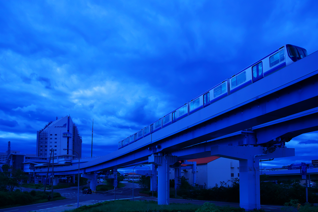 Dramatic Blue