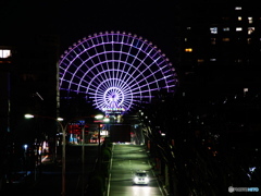 夜の扇