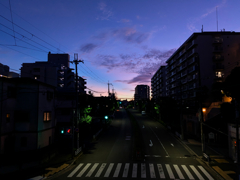 帰宅時