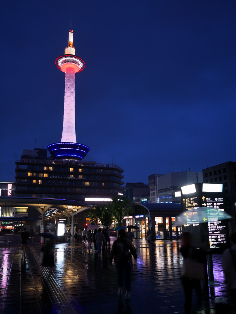 雨のキャンドル
