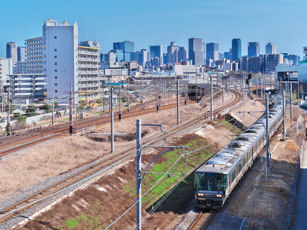 冬晴れ陸橋 Ⅳ