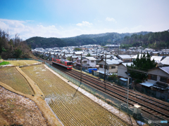 雪解けの洛北にて