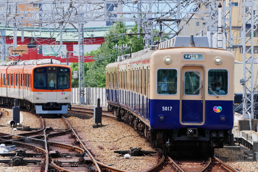 ガンバレ青胴車！