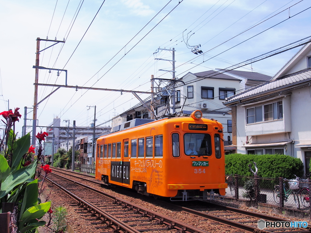 チン電のある風景