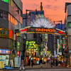 夕暮れ商店街