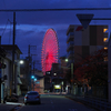 観覧車のある風景