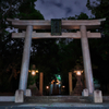 夜のお参り