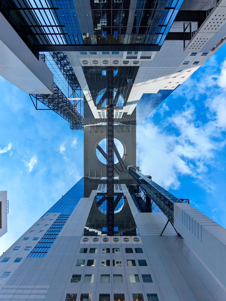 天国を見上げて