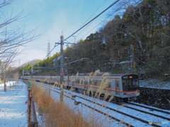 阪急千里線・雪景色 Ⅱ