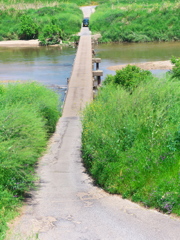 沈下橋の光景