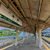 乗り換え駅にて