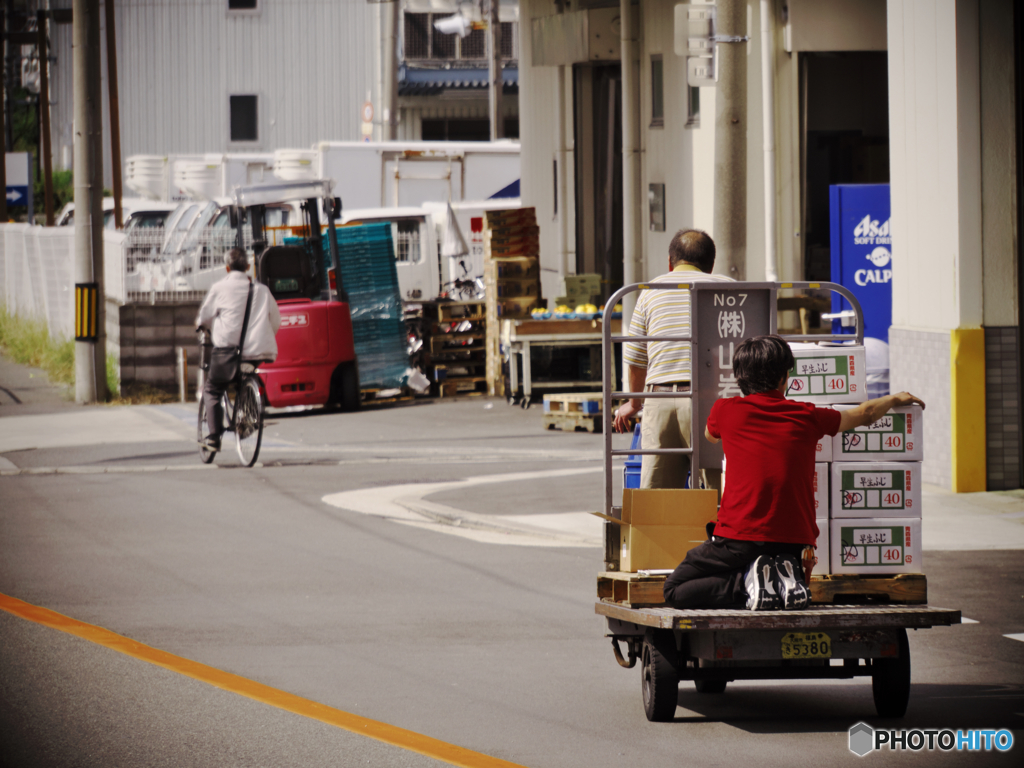 市場の街