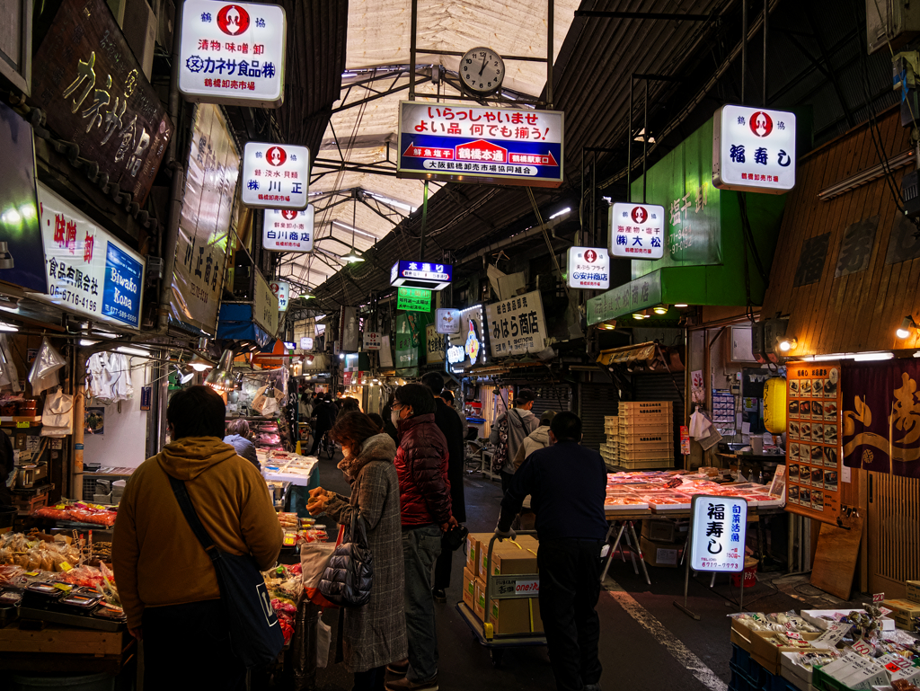 師走の市場